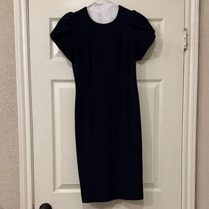 Calvin Klein Navy Midi Dress